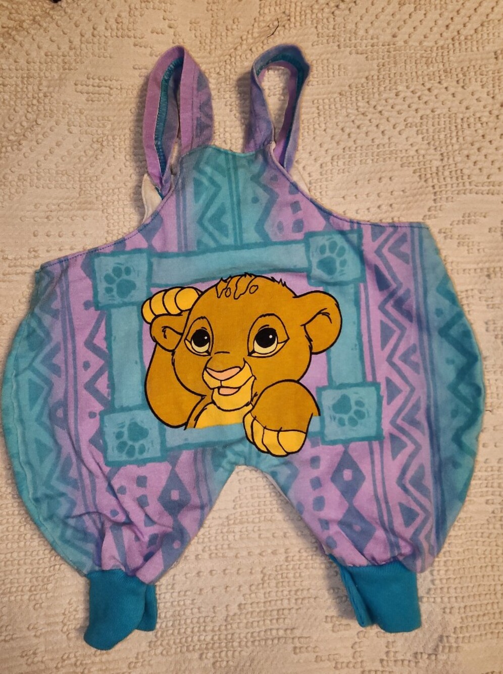 90s Disney Little Simba Romper
